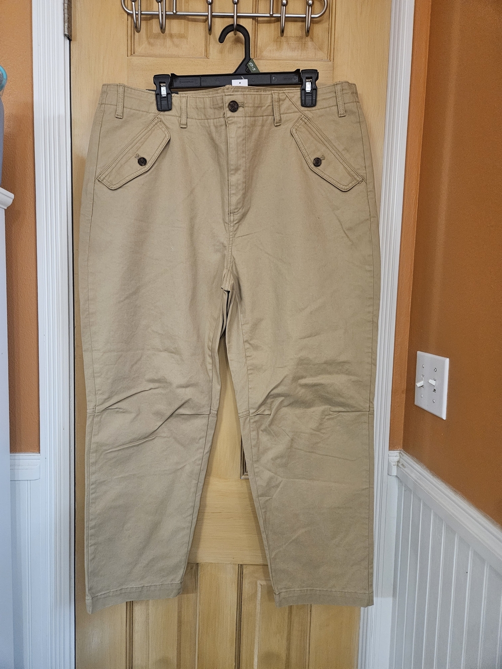 Banana Republic Classic Straight Fit Tan Pants